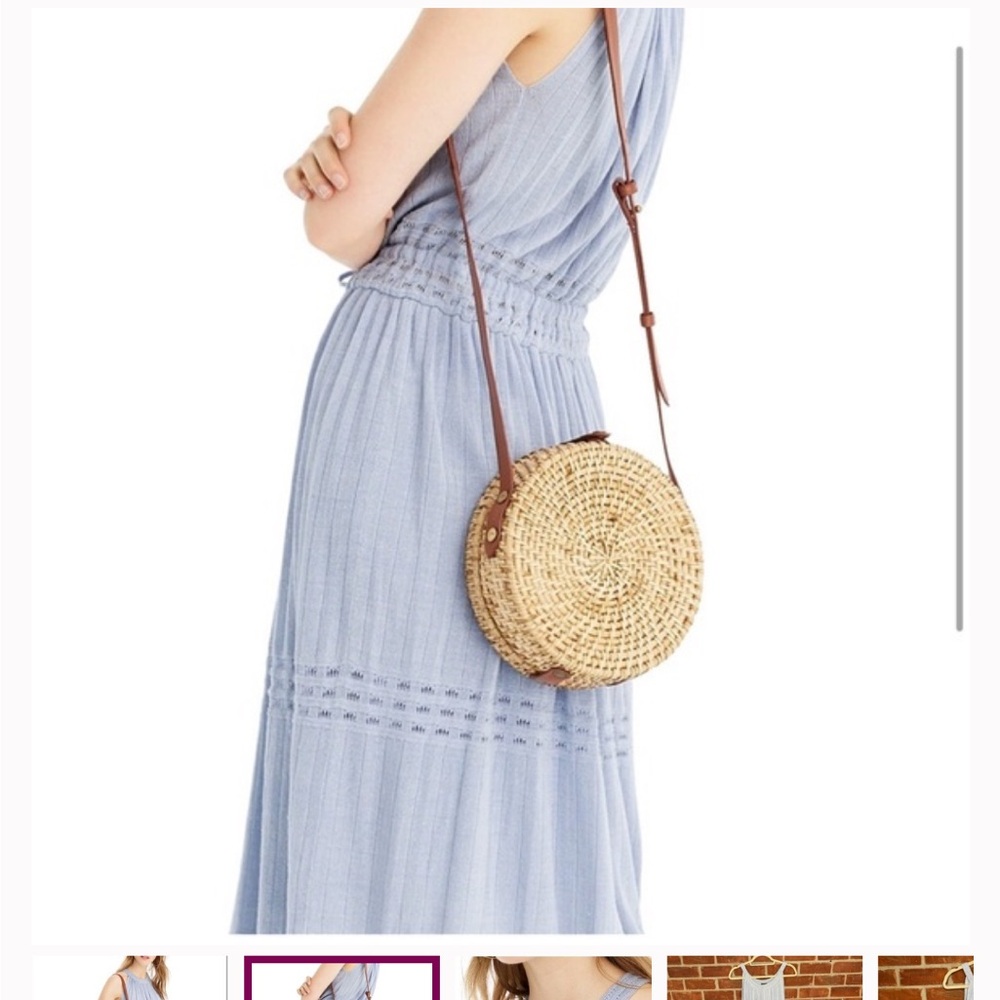Point Sur Summer Knit Linen Blend Dress